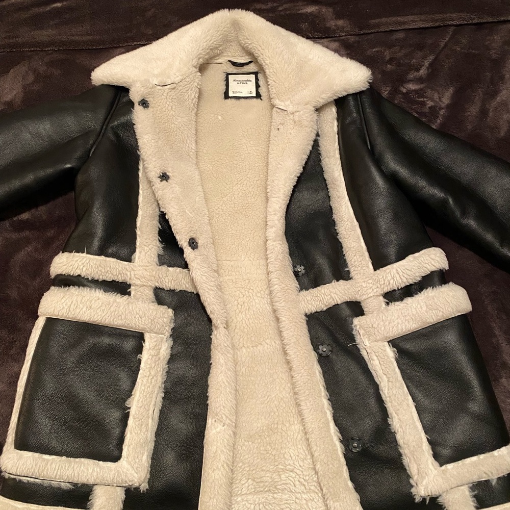 Abercrombie & Fitch Leather Jacket